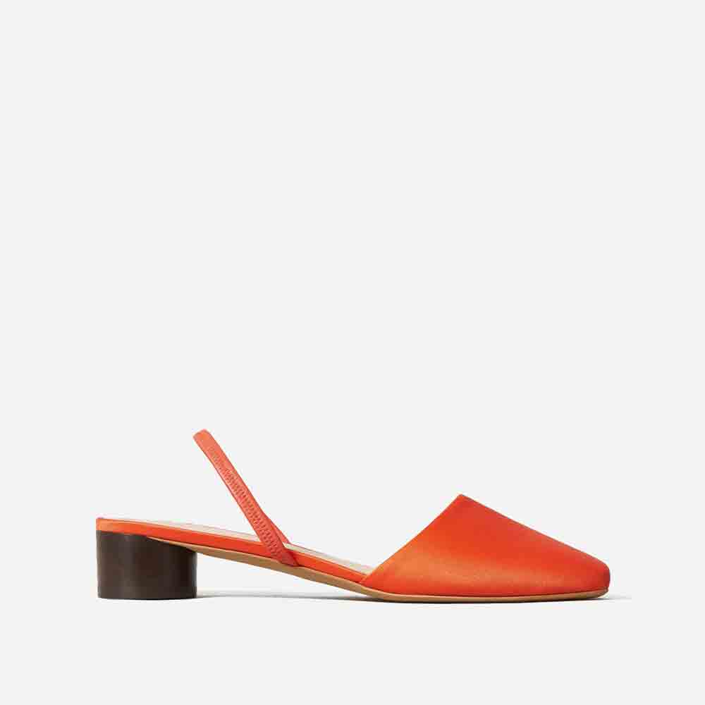 Tapered Square Toe Slingback - Ảnh 3
